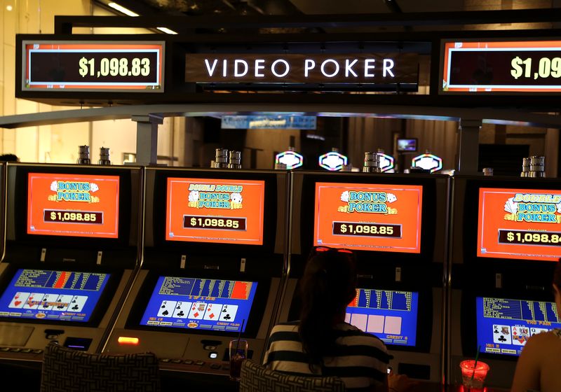 Video poker machines