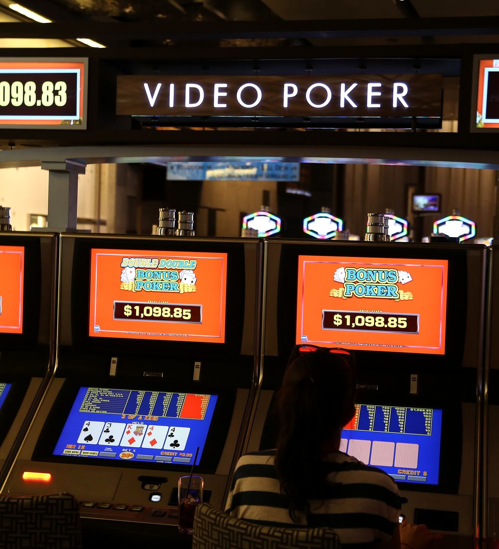 Video poker machines
